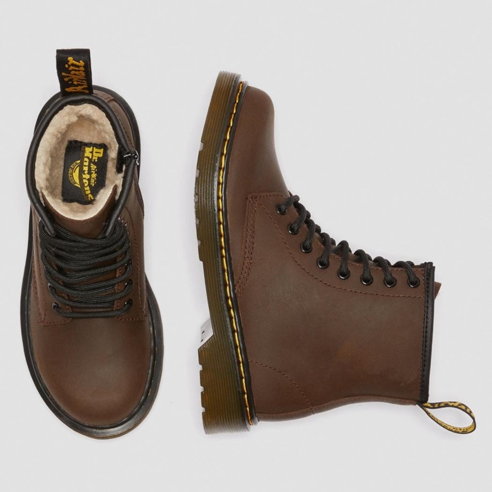 JUNIOR 1460 FAUX FUR LINED DOCS